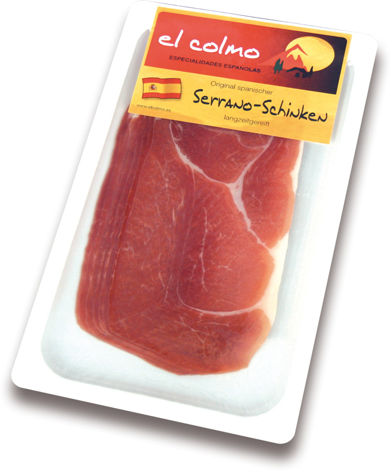 Serrano-Schinken 100 g geschnitten