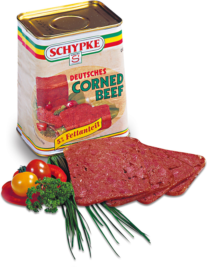 Deutsches Corned Beef  in Dose