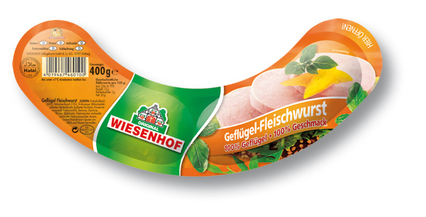 Wiesenhof Geflügel-Fleischwurst 1/2 Ring 2 x 200 g